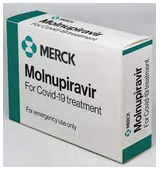 Merck Molnupiravir pills
