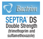 Trimethoprim and Sulfamethoxazole (Bactrim, Septra) tablets
