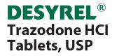 Desyrel (Trazodone Hydrochloride) tablets, USP