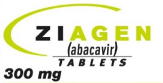 Ziagen (Abacavir Sulfate) tablets 300 mg
