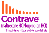 Contrave (Bupropion Hydrochloride, Naltrexone Hydrochloride) 8 mg / 90 mg extended-release tablets