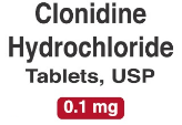 Clonidine Hydrochloride tablets 0.1 mg