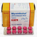Myambutol (Ethambutol Hydrochloride) tablets 400 mg