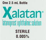 Xalatan (Latanoprost) ophthalmic solution 0.005%