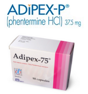 Adipex-P, Adipex 75 (Phentermine Hydrochloride) 37.5 mg, 75 mg pills