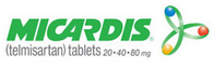 Micardis (Telmisartan) tablets 20 mg, 40 mg, 80 mg