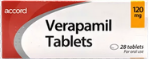 Verapamil Hydrochloride (Calan, Isoptin) tablets